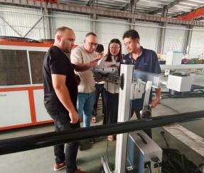   máquina de extrusión horizontal de mangueras