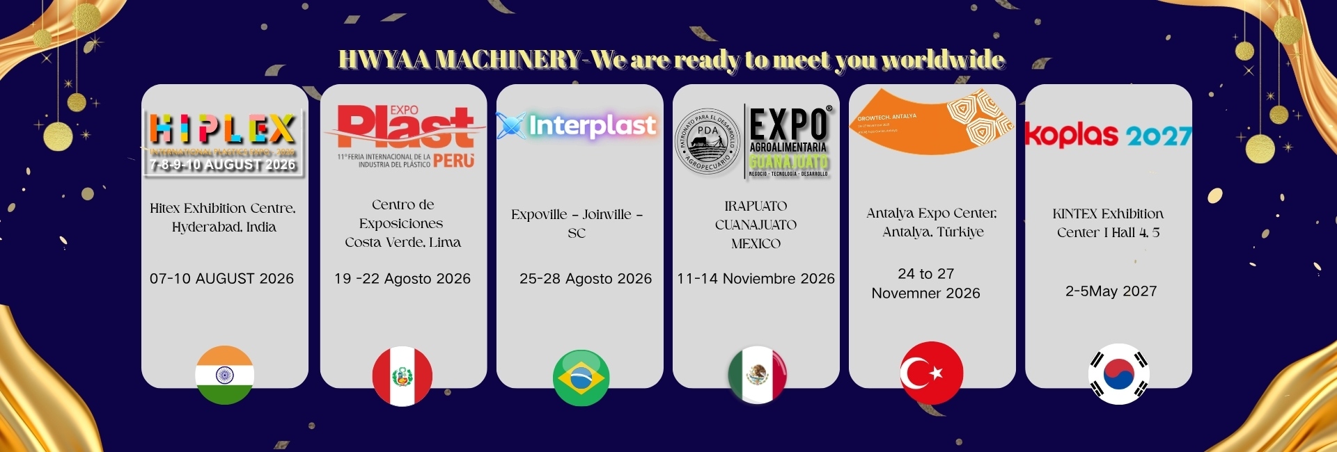 HWYAA MACHINERY EXHIBITON