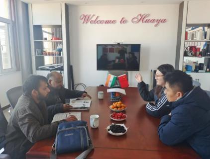 Indian Clients Visits Our T-TAPE Making Machine On December 21, 2024