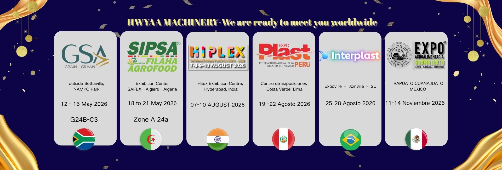 HWYAA MACHINERY Exhibition